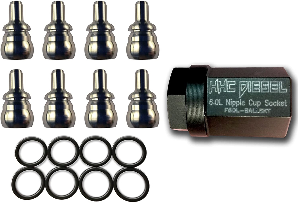 Injector Cup Nipple Master Kit
