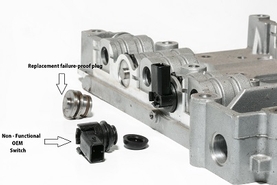 Transmission dummy plug