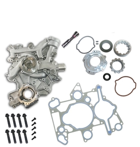 2005 and newer Engine Front Cover with Low Pressure Oil Pump, 5C3Z-6608-B