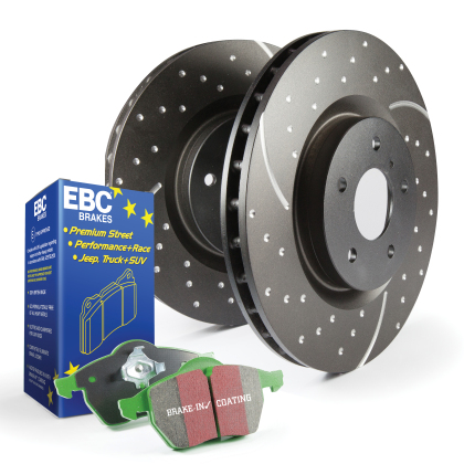 EBC Stage 3 Front Brake Kit - Greenstuff 6000 and GD Rotors